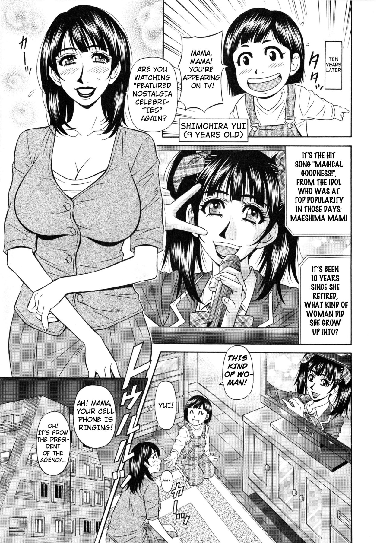 Hentai Manga Comic-Mama's An Idol!?-Chapter 1-2-9